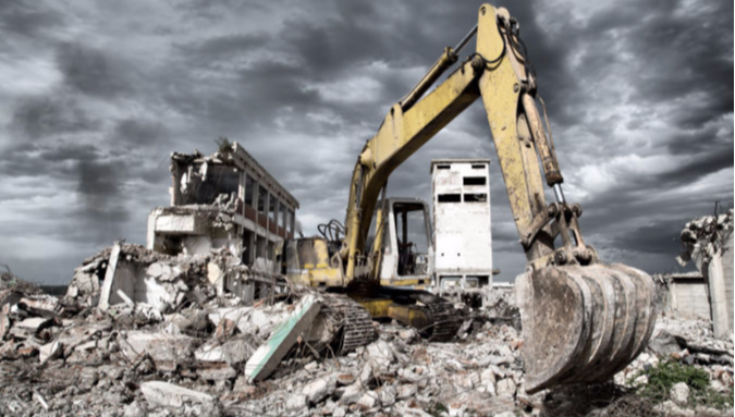 Демонтаж зданий и сооружений в Тогучине