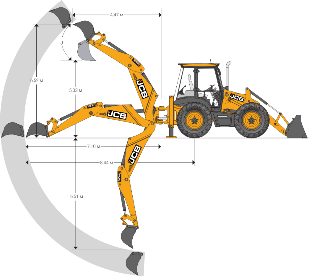 Экскаватор погрузчик jcb 4cx в Бердске