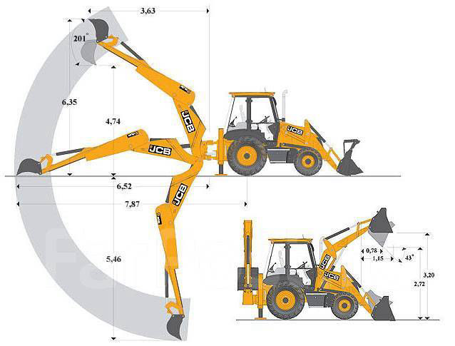 Экскаватор погрузчик jcb 3cx в городе Обь