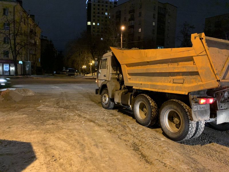 Вывоз снега в Томске