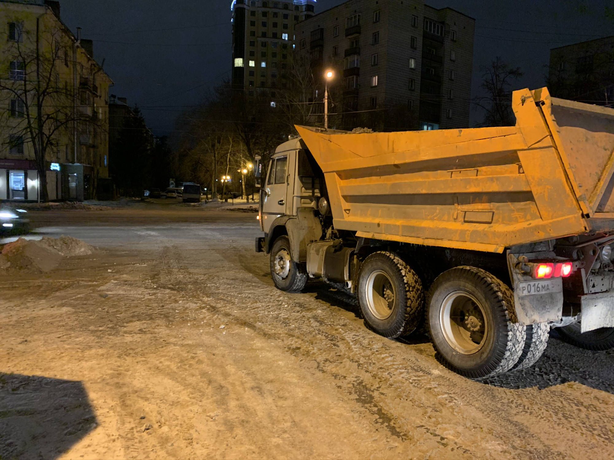 Вывоз снега в Новосибирске