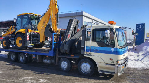 Самогруз эвакуатор 10 тонн в городе Колывань