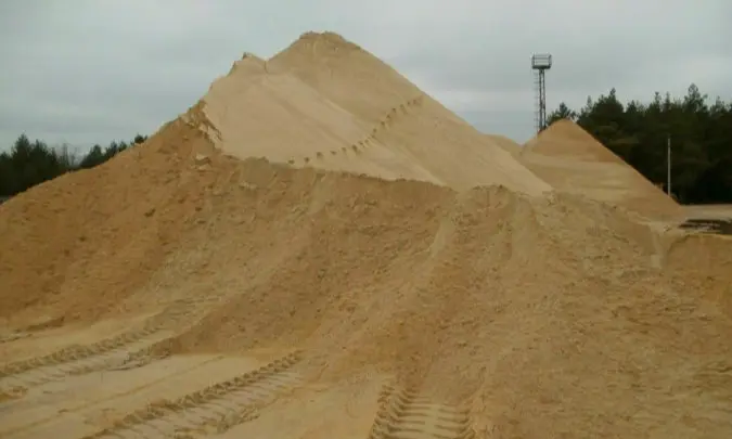 Доставка песка в Новосибирске